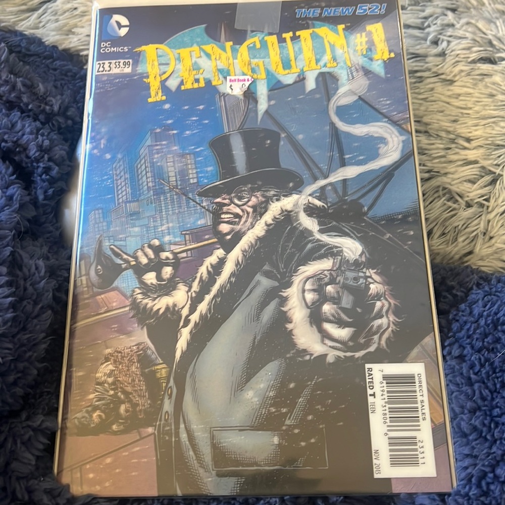 The new 52 penguin #1 lenticular cover variant